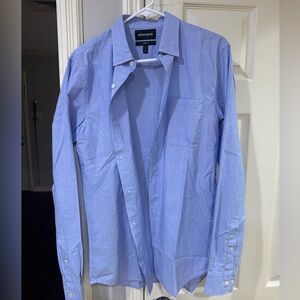 Blue BONOBOS tailored fit button down LONG medium - like new
